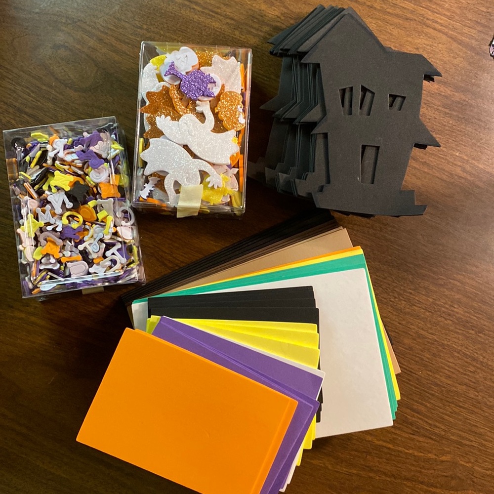 Halloween foam craft kit